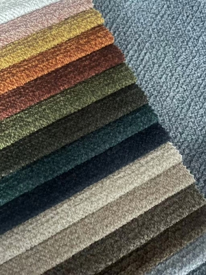 100% Polyester Jacquard Velvet Sofa Fabric 142CM Wide