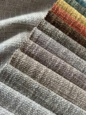 Luxury 520GSM 100%Polyester Line Sofa Fabric Multi-color Tone Home Textile Fabric For Home