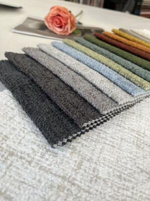 380GSM 100% Polyester Knitted Velvet Sofa Fabric with 142CM Width and 50M Roll Length