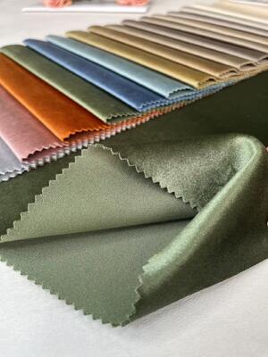Soft Durable Plain Velvet Sofa Fabric Suitable for Upholstery Covering Sofas Chairs and Decorative Furniture