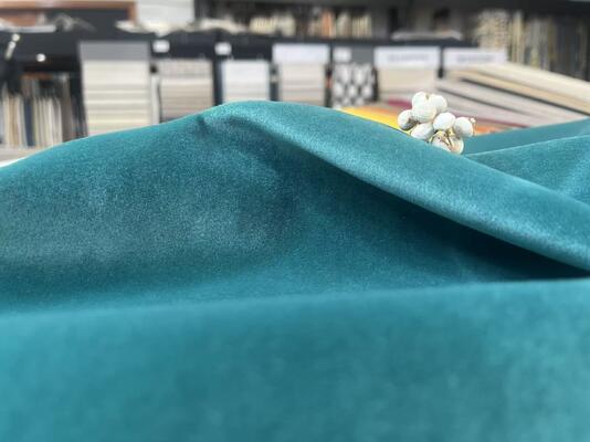 410gsm High Quality Of Plain Velvet Sofa Fabric For Furniture Soft velvet  Fabric Multi-color For Pillow