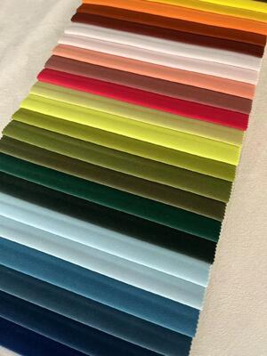 Italy Bronze Velvet Fabric 300gsm Curtain Material Velvet High Durability For Curtain