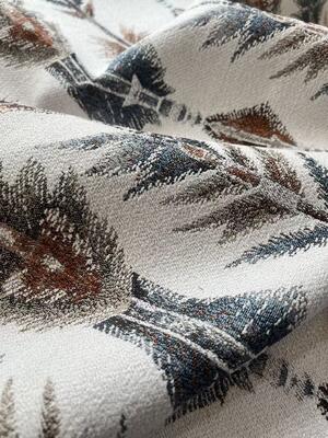 390GSM jacquard fabric for home decoration