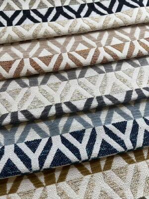 430GSM polyester Gemetry Jacquard Fabric For Home Decoration