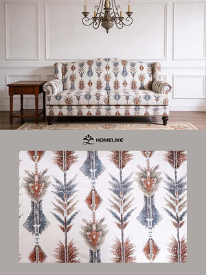 Vintage Arrow American Jacquard Upholstery Fabric