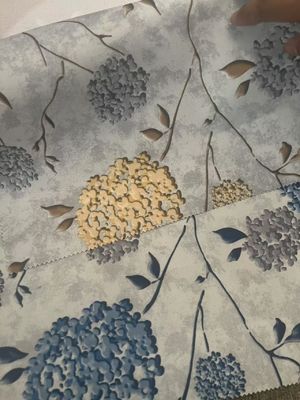 100% Polyester Digital Print Sofa Fabric Durable For Home Decoration