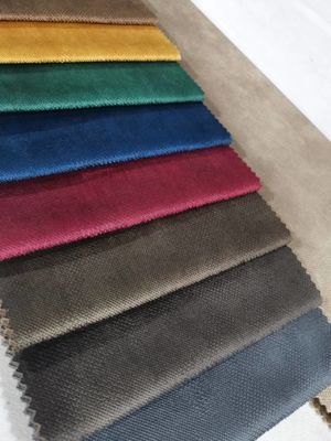 Home Tear Resistant Soft Chenille Fabric Printed Velvet Fabric Sofa Fabric Factory