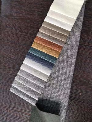 Upholstery Woven Soft Linen Fabric Linen Jacquard Fabric With Anti Pill Feature