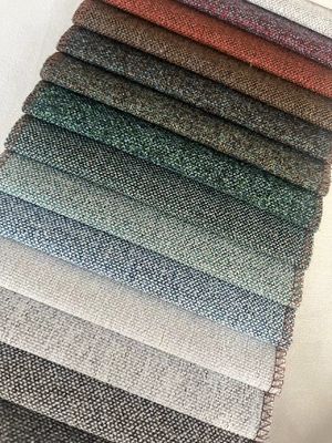 Waterproof High Durability Plain Linen Fabric Linen Polyester Blend Fabric