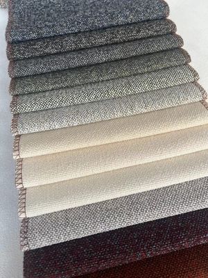 Waterproof High Durability Plain Linen Fabric Linen Polyester Blend Fabric