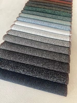 Waterproof High Durability Plain Linen Fabric Linen Polyester Blend Fabric