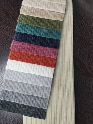 Anti Pill Luxury Sofa Fabric Eco Friendly With Woven Pattern