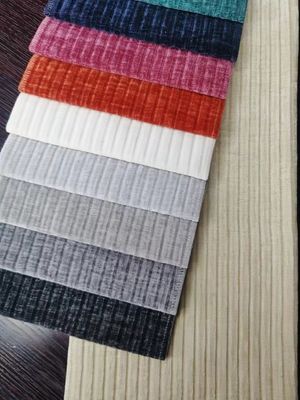 Anti Pill Luxury Sofa Fabric Eco Friendly With Woven Pattern
