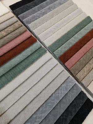 Fashion Customizable Jacquard Upholstery Fabric Soft Knitted Fabric Sofa Fabric Factory