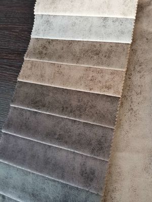 Upholstery Leather Sofa Fabric Flame Retardant With DOT Style