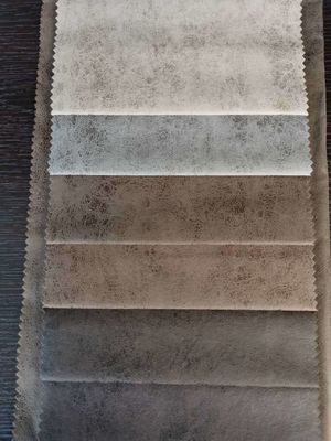 Upholstery Leather Sofa Fabric Flame Retardant With DOT Style