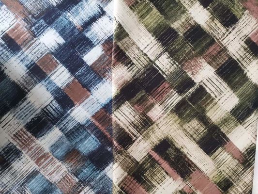 Custom Digital Print Floral Polyester Fabric Polyester Velvet Fabric