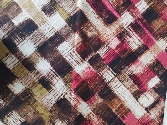 Custom Digital Print Floral Polyester Fabric Polyester Velvet Fabric