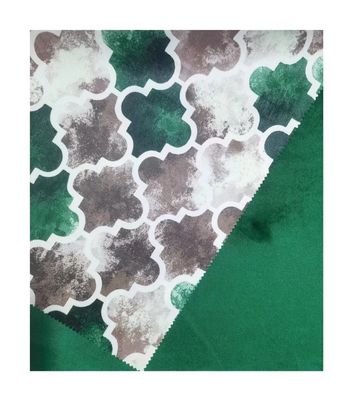 Upholstery Digital Print Fabric Wrinkle Resistant With Knitted Technics