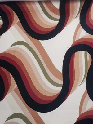 Anti Pill Digital Print Velvet Fabric Elegant For Sofa Fabric Indonesia