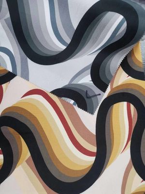 Anti Pill Digital Print Velvet Fabric Elegant For Sofa Fabric Indonesia