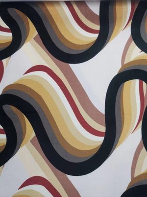 Anti Pill Digital Print Velvet Fabric Elegant For Sofa Fabric Indonesia