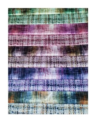 Jacquard Digital Print Fabric Customizable Bonded Style For Sofa Textile