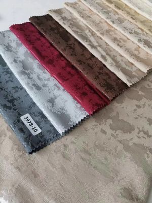 2.8 Meter Comfortable Anti Pill Shiny Velvet Fabric Woven Jacquard Fabric