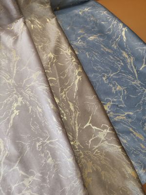 200gsm Metallic Printed Velvet Curtain Fabric Polyester Velvet Fabric