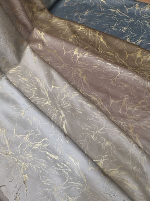 200gsm Metallic Printed Velvet Curtain Fabric Polyester Velvet Fabric
