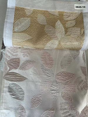 Jacquard Luxury Curtain Fabric Yarn Dyed Home Textile Fabric