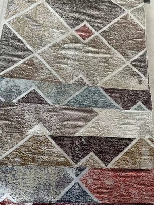 100% Polyester Double Faced Home Textile Fabric High End Drapery Fabric For Curtain