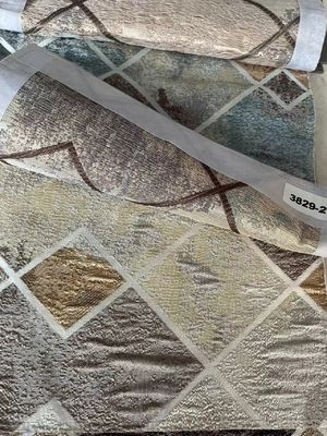 100% Polyester Double Faced Home Textile Fabric High End Drapery Fabric For Curtain
