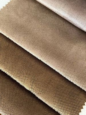 Embossed Holland Velvet Fabric Chenille Shrink Resistant For Wildely Use