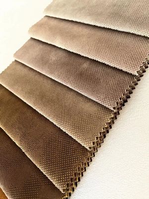Embossed Holland Velvet Fabric Chenille Shrink Resistant For Wildely Use