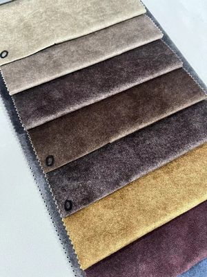 Upholstery Polyester Print Fabric Plain For Sofa Cushion Pillows