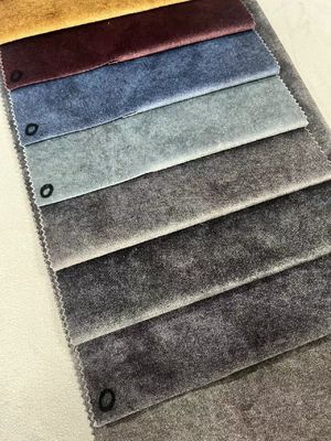 Upholstery Polyester Print Fabric Plain For Sofa Cushion Pillows