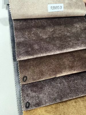 Upholstery Polyester Print Fabric Plain For Sofa Cushion Pillows
