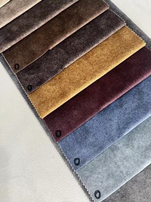 Upholstery Polyester Print Fabric Plain For Sofa Cushion Pillows