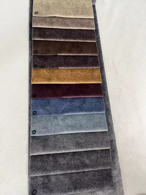 Upholstery Polyester Print Fabric Plain For Sofa Cushion Pillows