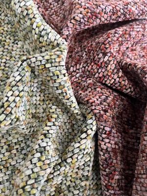 100% Polyester Breathable Textured Chenille Fabric Chenille Furniture Fabric