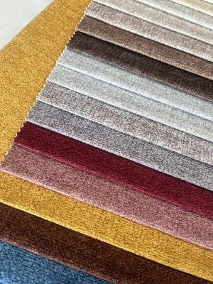 Water Resistant Velvet Sofa Fabric Double Faced For Pillow Cushion