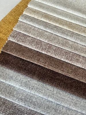 Water Resistant Velvet Sofa Fabric Double Faced For Pillow Cushion