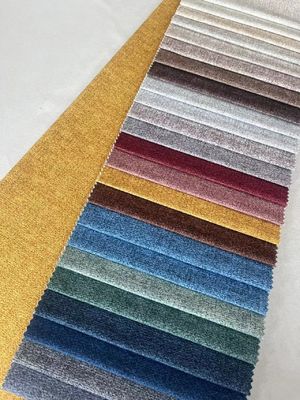 Water Resistant Velvet Sofa Fabric Double Faced For Pillow Cushion