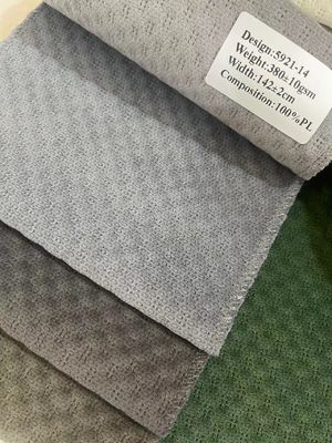 Printed Polyester Fabric For Sofa Ultrasonic Embossed Velvet Fabric