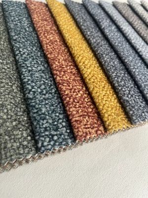 Resilient Velvet Sofa Fabric Stain Resistant With Versatile Design