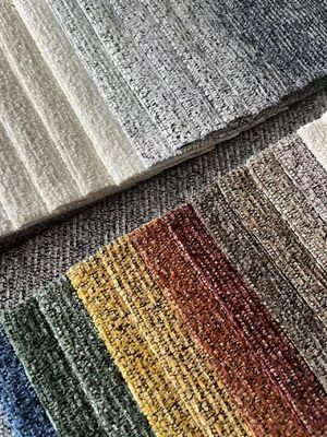 Home Heavyweight Chenille Upholstery Fabric Waterproof For Sofa