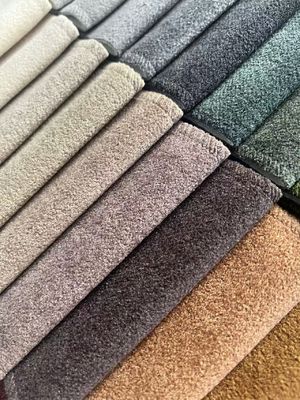 Chenille Velvet Sofa Fabric Stain Resistant For Home Decoration
