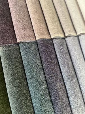 Chenille Velvet Sofa Fabric Stain Resistant For Home Decoration