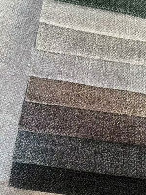 100%Polyester Sofa Textile High Quality of Yarn Dyed Woven Fabric for Sofa Line Fabric Home Textile Fabric